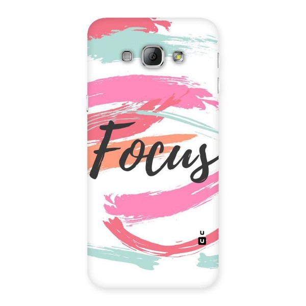 Focus Colours Back Case for Galaxy A8