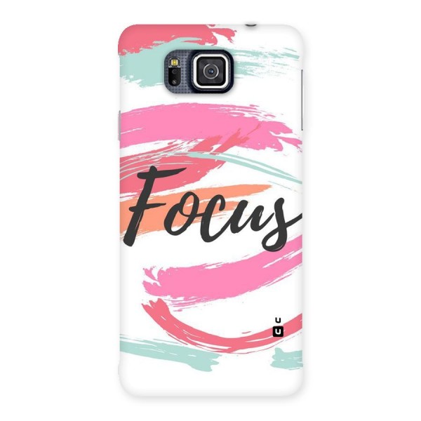 Focus Colours Back Case for Galaxy Alpha
