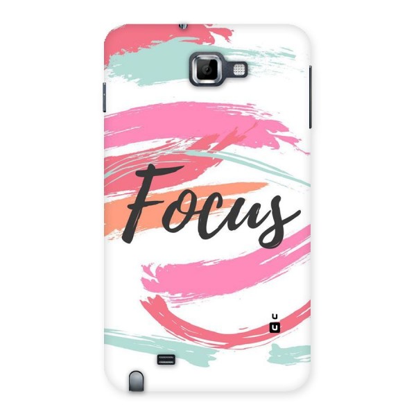 Focus Colours Back Case for Galaxy Note