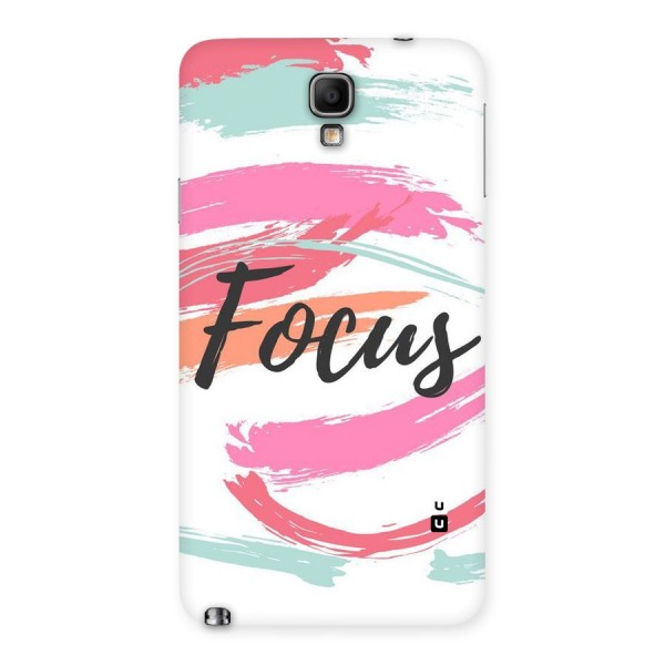 Focus Colours Back Case for Galaxy Note 3 Neo