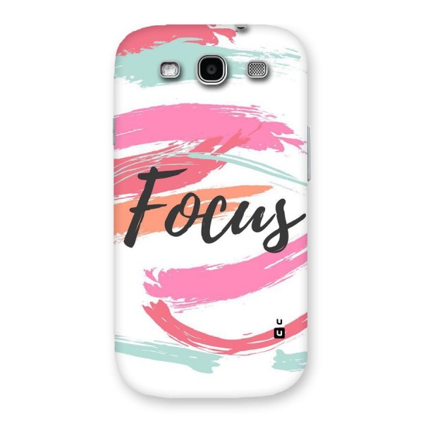 Focus Colours Back Case for Galaxy S3