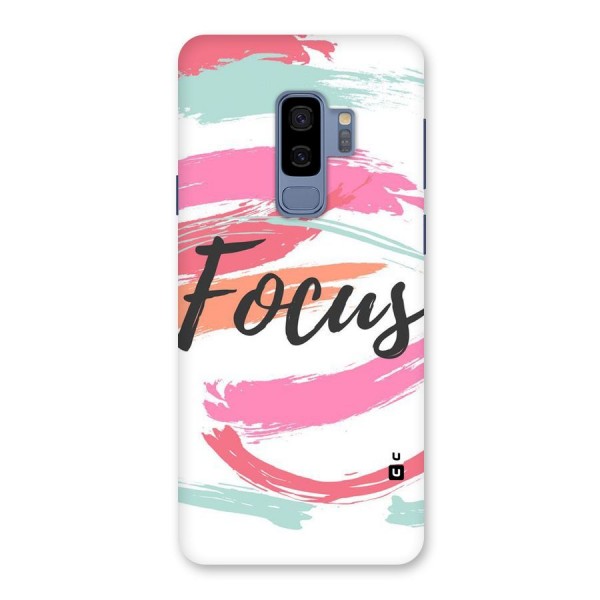 Focus Colours Back Case for Galaxy S9 Plus