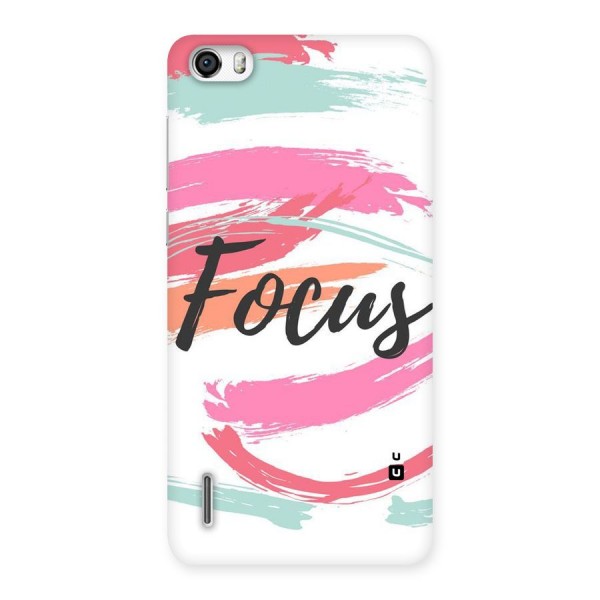 Focus Colours Back Case for Honor 6