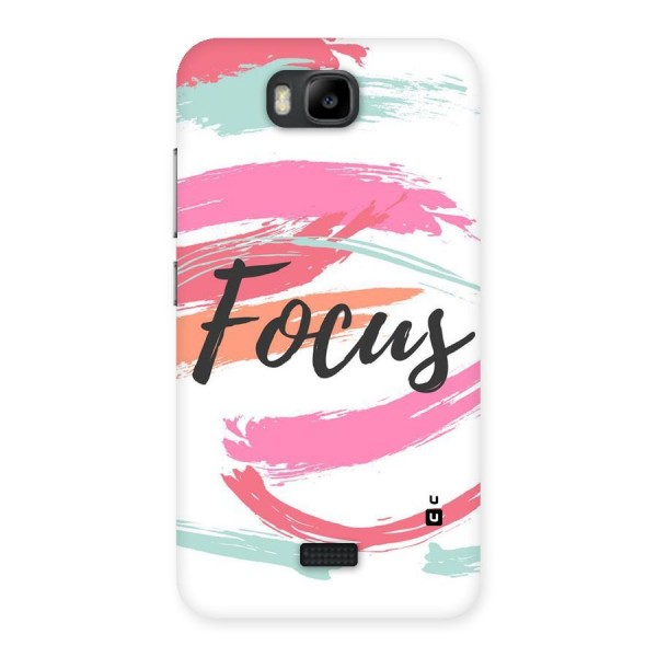 Focus Colours Back Case for Honor Bee