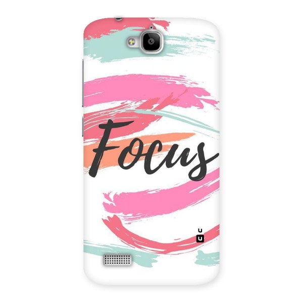 Focus Colours Back Case for Honor Holly