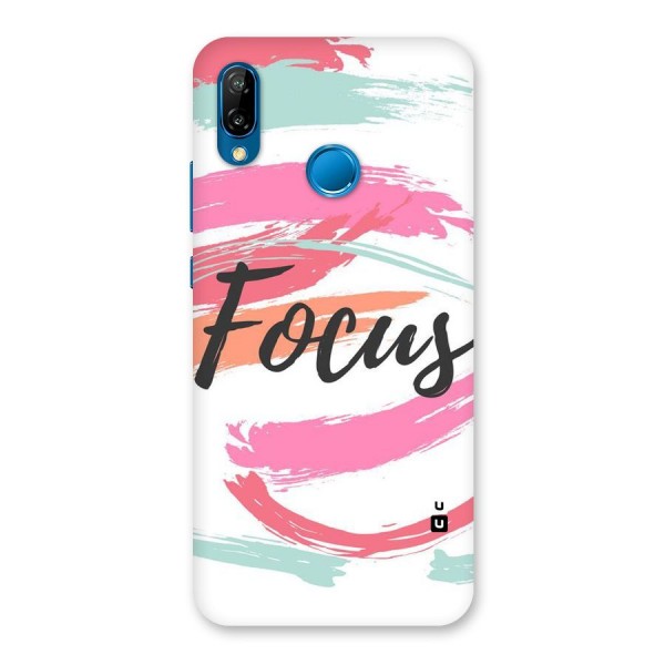 Focus Colours Back Case for Huawei P20 Lite