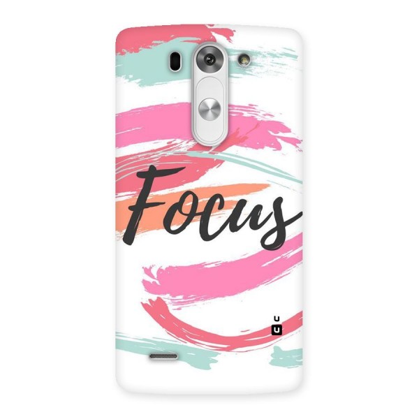 Focus Colours Back Case for LG G3 Beat