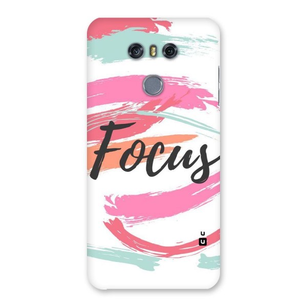 Focus Colours Back Case for LG G6