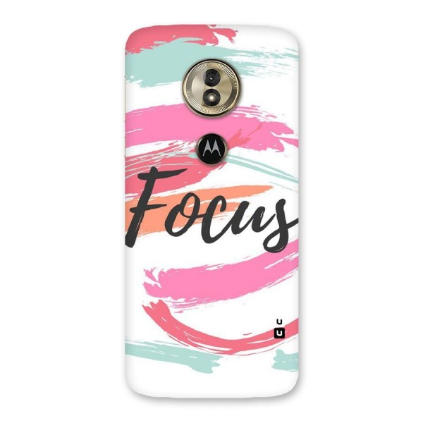 Focus Colours Back Case for Moto G6 Play