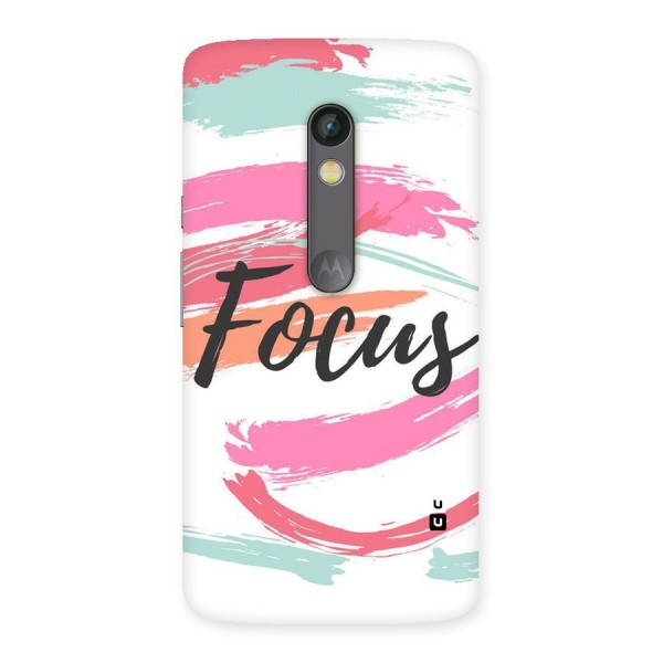 Focus Colours Back Case for Moto X Play