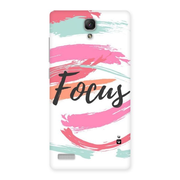 Focus Colours Back Case for Redmi Note