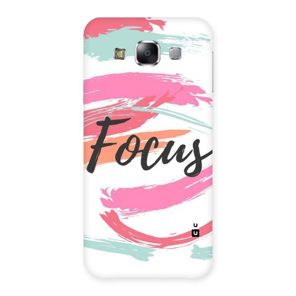 Focus Colours Back Case for Samsung Galaxy E5
