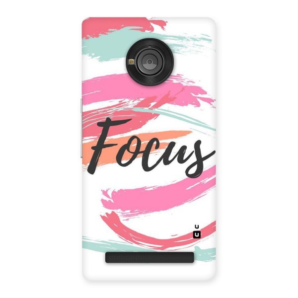 Focus Colours Back Case for Yu Yuphoria