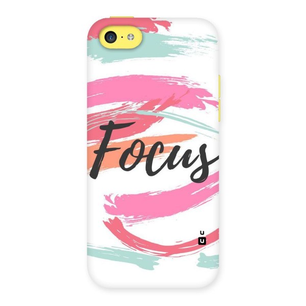 Focus Colours Back Case for iPhone 5C