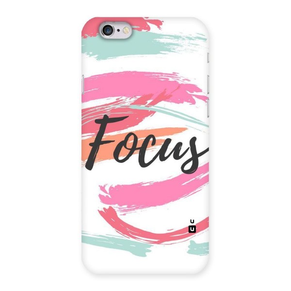 Focus Colours Back Case for iPhone 6 6S