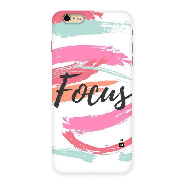 Focus Colours Back Case for iPhone 6 Plus 6S Plus