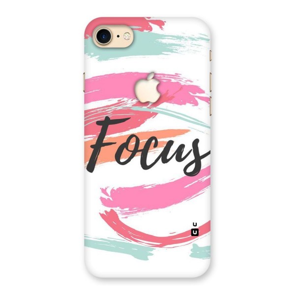 Focus Colours Back Case for iPhone 7 Apple Cut