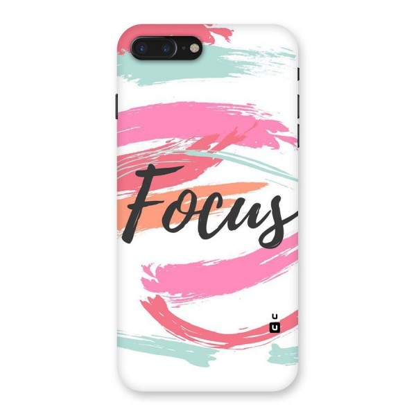 Focus Colours Back Case for iPhone 7 Plus