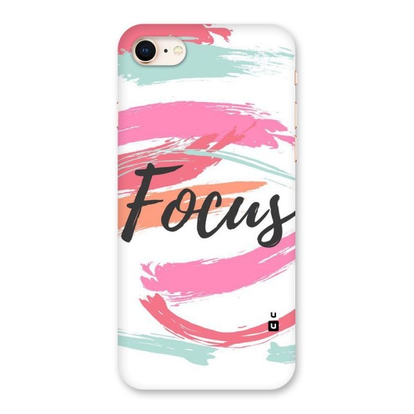 Focus Colours Back Case for iPhone 8