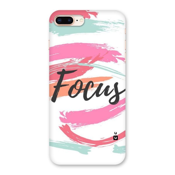 Focus Colours Back Case for iPhone 8 Plus