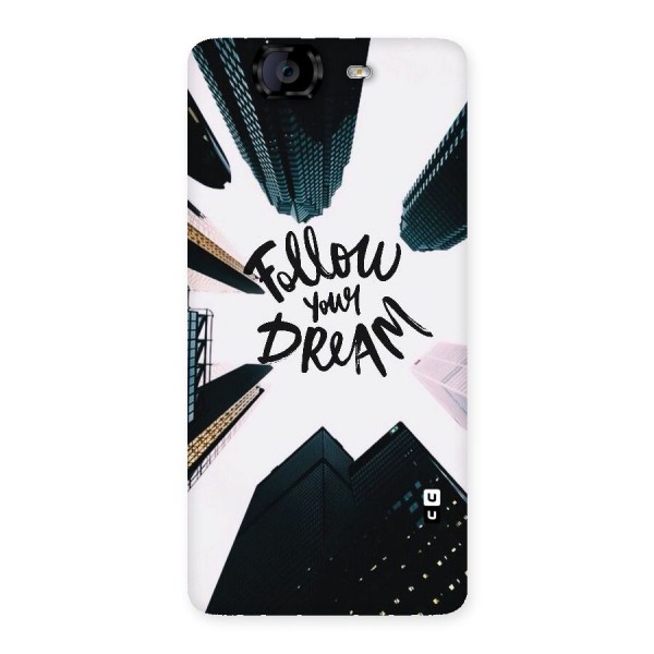 Follow Dream Back Case for Canvas Knight A350