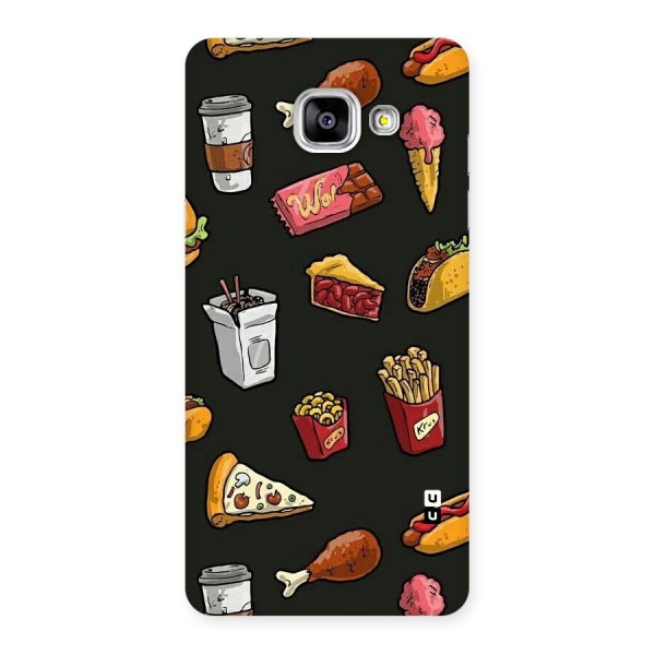 Foodie Pattern Back Case for Galaxy A5 2016