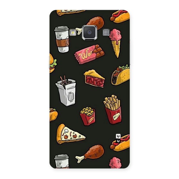 Foodie Pattern Back Case for Galaxy Grand 3