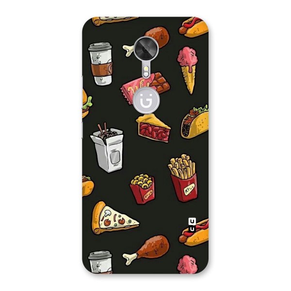 Foodie Pattern Back Case for Gionee A1