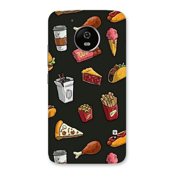 Foodie Pattern Back Case for Moto G5