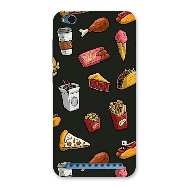 Foodie Pattern Back Case for Redmi 5A