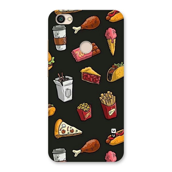 Foodie Pattern Back Case for Redmi Y1 2017