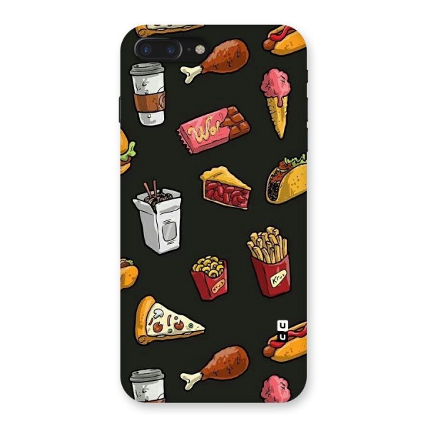 Foodie Pattern Back Case for iPhone 7 Plus