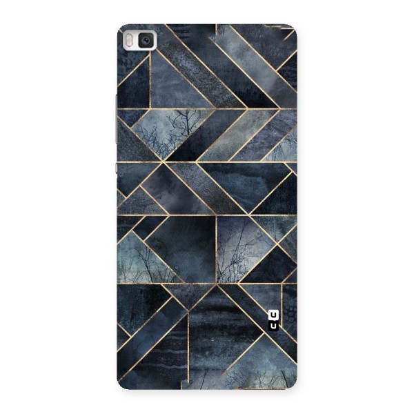 Forest Abstract Lines Back Case for Huawei P8