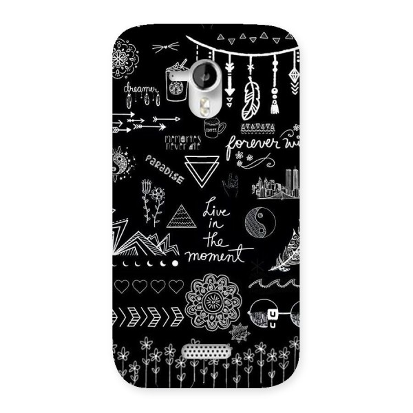 Forever Moment Back Case for Micromax Canvas HD A116