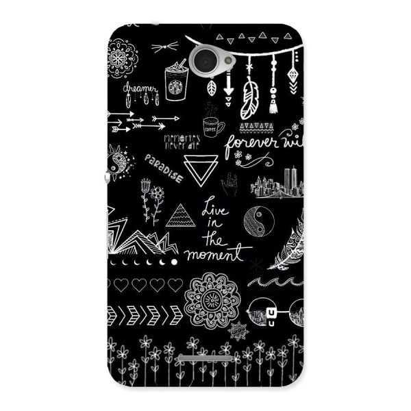 Forever Moment Back Case for Sony Xperia E4