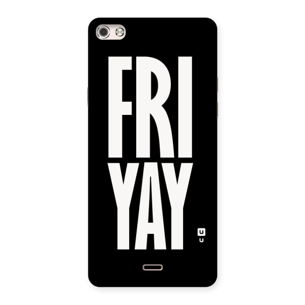 Fri Yay Back Case for Micromax Canvas Silver 5