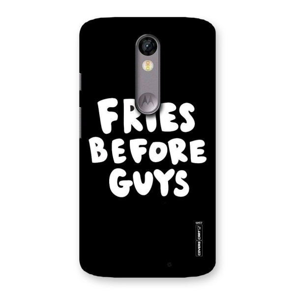 Fries Always Back Case for Moto X Force