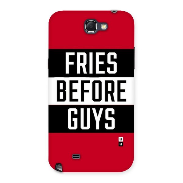 Fries Love Stripes Back Case for Galaxy Note 2