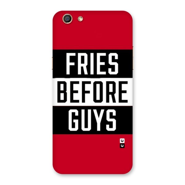 Fries Love Stripes Back Case for Oppo F3