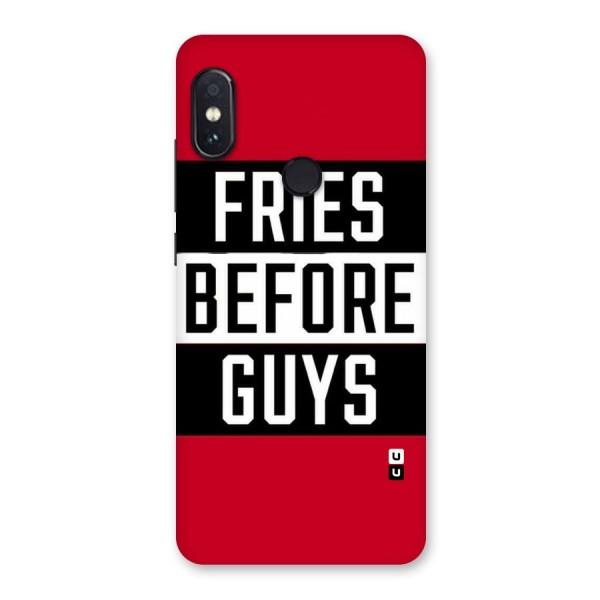 Fries Love Stripes Back Case for Redmi Note 5 Pro