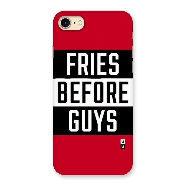 Fries Love Stripes Back Case for iPhone 7