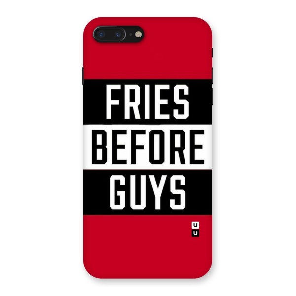 Fries Love Stripes Back Case for iPhone 7 Plus