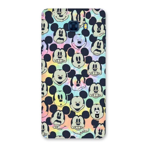 Fun Rainbow Faces Back Case for Galaxy C7 Pro