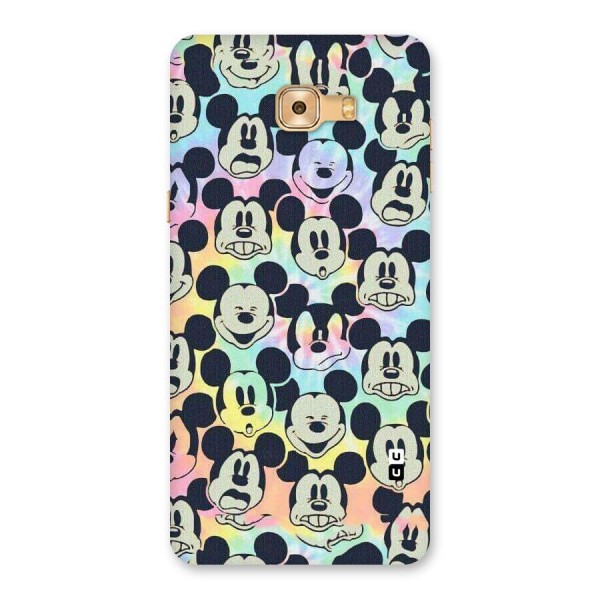 Fun Rainbow Faces Back Case for Galaxy C9 Pro