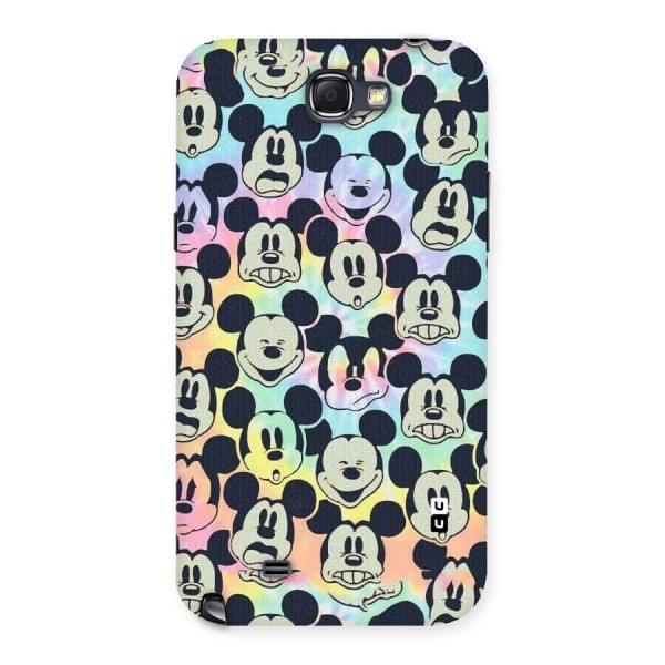 Fun Rainbow Faces Back Case for Galaxy Note 2