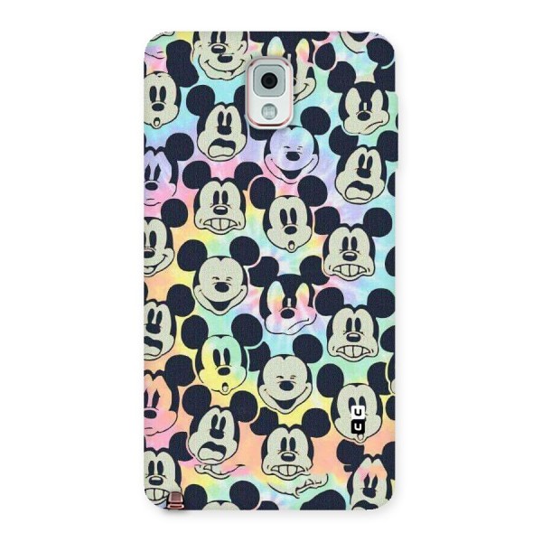 Fun Rainbow Faces Back Case for Galaxy Note 3
