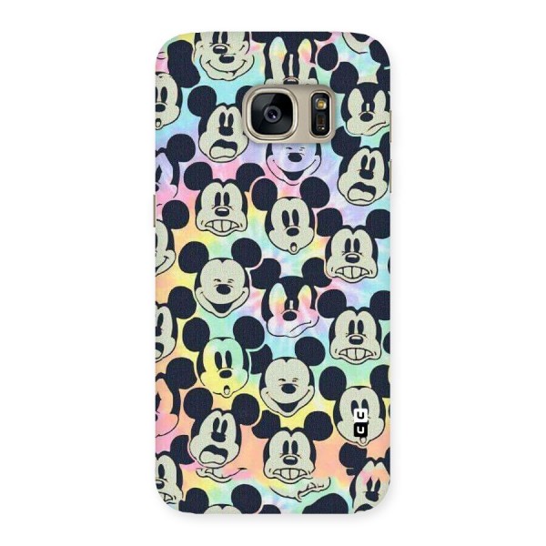 Fun Rainbow Faces Back Case for Galaxy S7