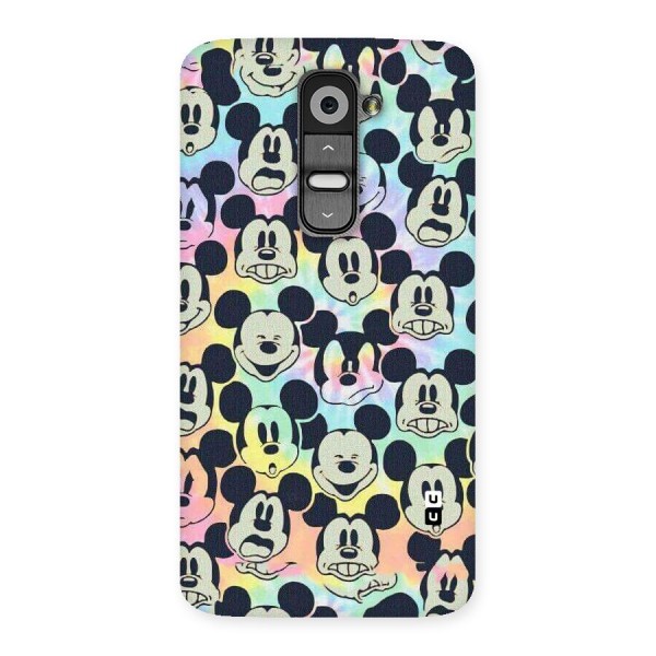 Fun Rainbow Faces Back Case for LG G2