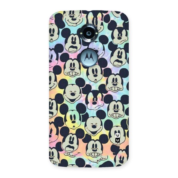Fun Rainbow Faces Back Case for Moto X 2nd Gen