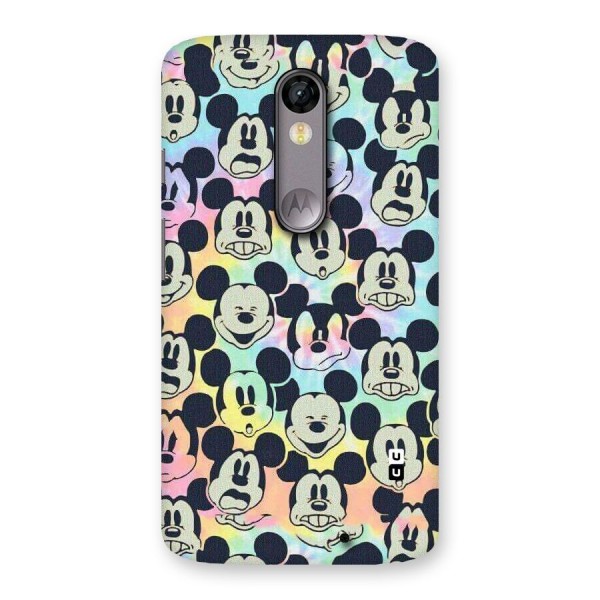 Fun Rainbow Faces Back Case for Moto X Force